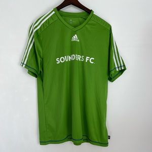 Adidas FC Sounders Shirt Size XL Green